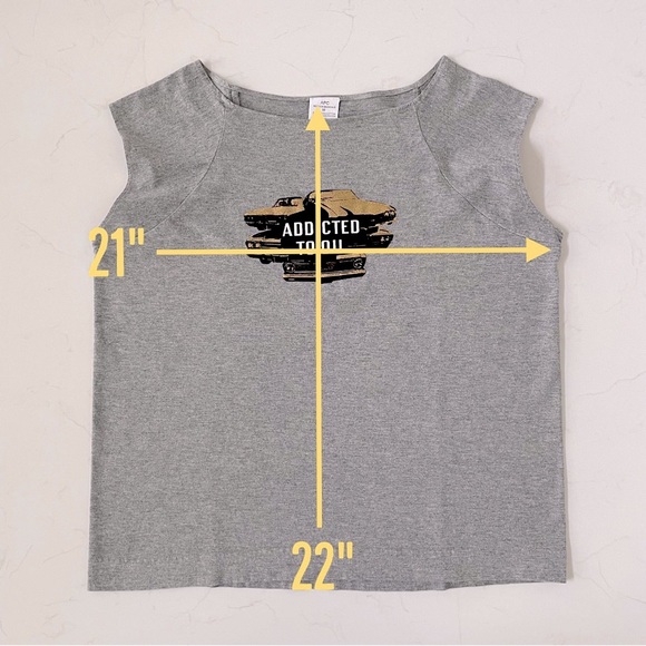 A.P.C. Section Musicale Muscle Tee, M - Picture 4 of 6